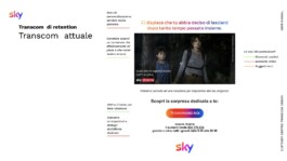 Mail di retention precedente, con le note dei partecipanti 