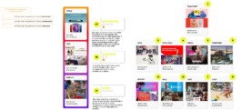 Research board: reference brands (Apple, IKEA, Barilla, Nike, Coca-Cola, Spotify and others) with tone attributes and scores 