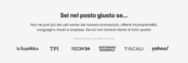 Versione precedente della sezione: Sei nel posto giusto se… 