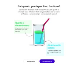 Versione precedente della sezione sulla tariffa: Sai quanto guadagna il tuo fornitore? 