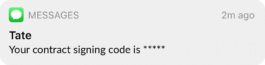 Onboarding screen 18 of 20: sms code 
